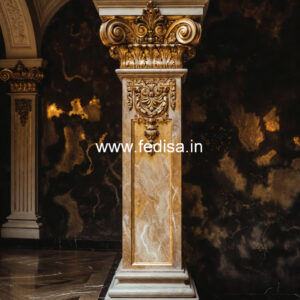 Marble Pillar Design for Balcony