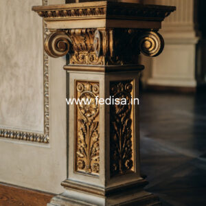 Classic White Marble Column Ideas