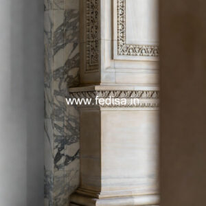 Marble Pillar Design for Palace Style Homes
