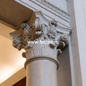 Marble Pillar Design for Main Door
