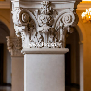 Marble Pillar Design for Interior Styling