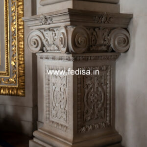 Modern Marble Columns for Interior Design