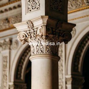 Marble Pillar Design for Premium Villas