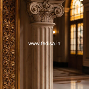 Marble Pillar Design for Grand Villas