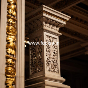 Marble Pillar Design for High-End Homes