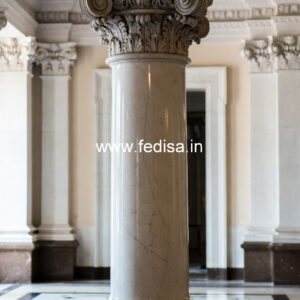 Marble Pillar Design for Premium Exterior