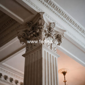 Marble Pillar Design for Luxury Villas