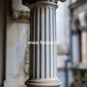 Marble Pillar Design for Balcony