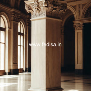 Marble Pillar Design for Gate Entrance
