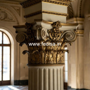 Marble Pillar Design for Classical Architecture