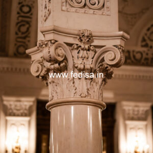 Marble Pillar Design for Outdoor Decor