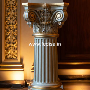 Marble Pillar Design with Modern Finish