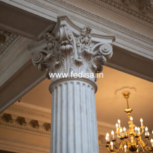 Classic Marble Pillars for Villa Exterior