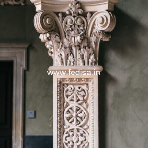 Marble Pillar Design for Classical Architecture