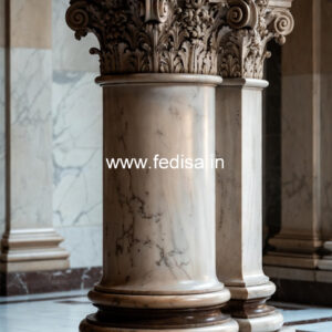 Marble Pillar Design for Interior Styling