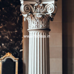 Marble Pillar Design with Modern Look