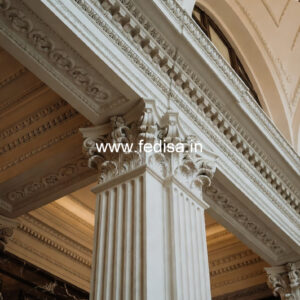 Marble Pillar Design for Home Front