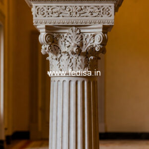 Hand Carved Marble Pillar Design Ideas