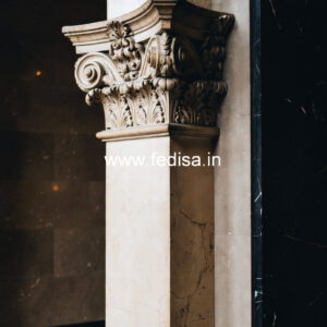 Marble Pillar Design for Outdoor Decor