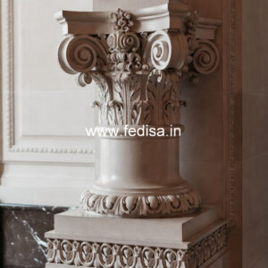 Marble Columns for Hall Decoration