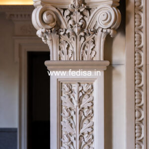 Marble Pillar Design for Luxury Interior
