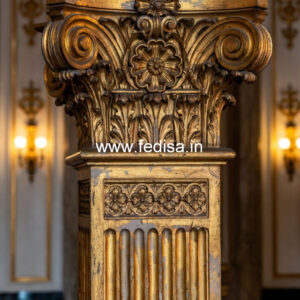 Marble Pillar Design for Luxury Spaces