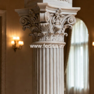 Marble Pillar Design for Premium Villas