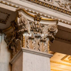 Marble Pillar Design for Royal Look