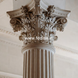 Marble Pillar Design for Grand Villas