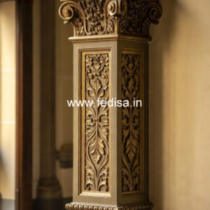 Marble Pillar Design for Exterior Beauty
