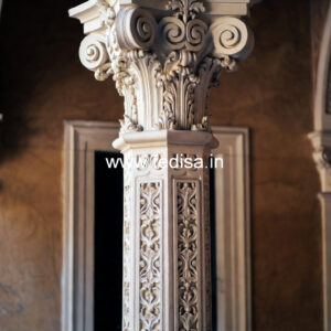 Marble Pillar Design for Grand Interiors