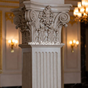 Marble Pillar Design for Elegant Villas