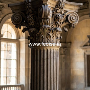 Marble Pillar Design for Elegant Space