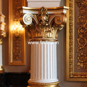 Marble Pillar Design with Luxury Style