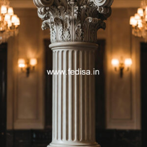 Marble Pillar Design for Luxury Villas