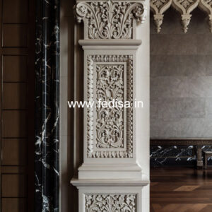 Modern Marble Columns for Interior Design