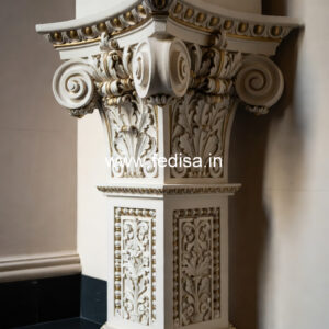 Hand Carved Marble Pillar Design Ideas