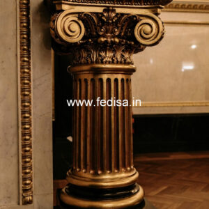 Marble Pillar Design for Garden Area