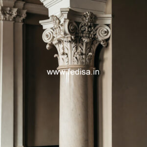 Modern Marble Columns for Interior Design