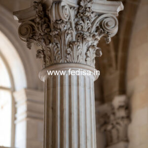 Marble Pillar Design for Luxury Spaces