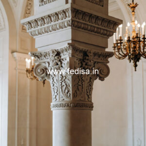 Marble Pillar Design for Classic Look Homes