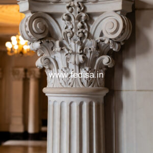 Marble Pillar Design with Designer Look