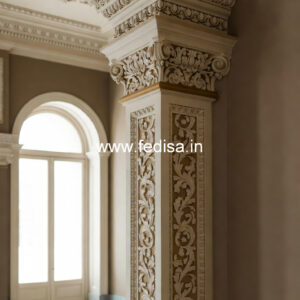 Marble Pillar Design for Elegant Space