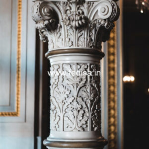Marble Pillar Design with Modern Style