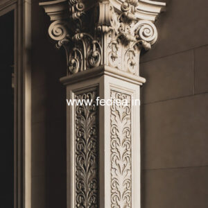 Marble Pillar Design for Stylish Interior