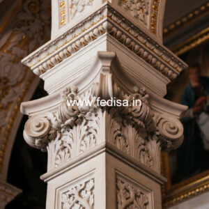 Marble Pillar Design with Elegant Style