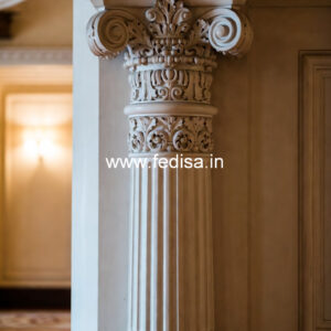 Marble Pillar Design for Luxury Villas