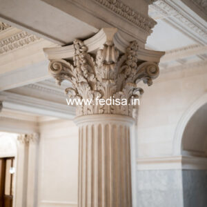 Hand Carved Marble Pillar Design Ideas