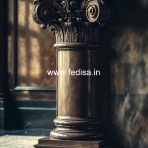 Marble Pillar Design for Garden Area