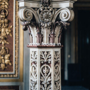 Marble Pillar Design for Classical Architecture